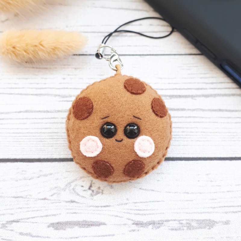 cookies-plush-keychain