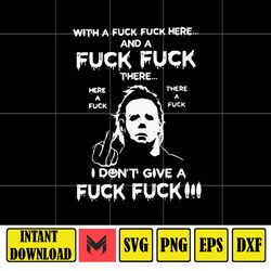 with a fuck here and a fuck svg, png, dxf, instant download