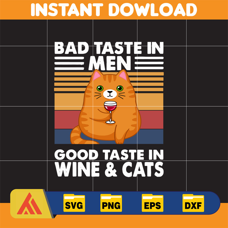 Black cat bad svg, png, dxf, Instant Download.jpg