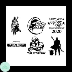 star wars the mandalorian svg bundle,baby yoda , mandalorian baby yoda , star war, star war, mandalorian, star war yoda