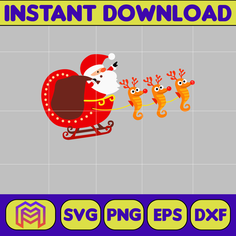 Christmas Shark Svg, Baby Shark Svg, Dodo Shark Svg, Daddy Shark Svg, Christmas Svg, Instant Download (22).jpg