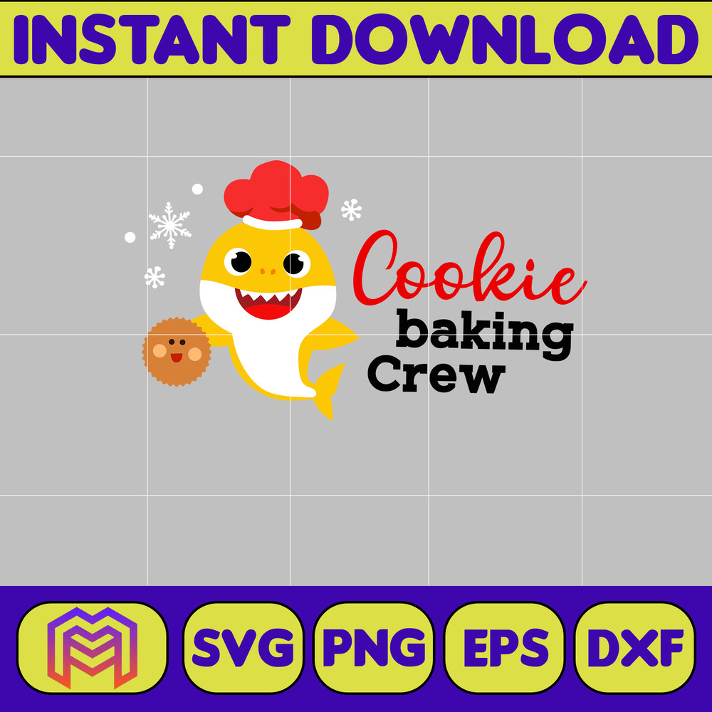 Christmas Shark Svg, Baby Shark Svg, Dodo Shark Svg, Daddy Shark Svg, Christmas Svg, Instant Download (35).jpg