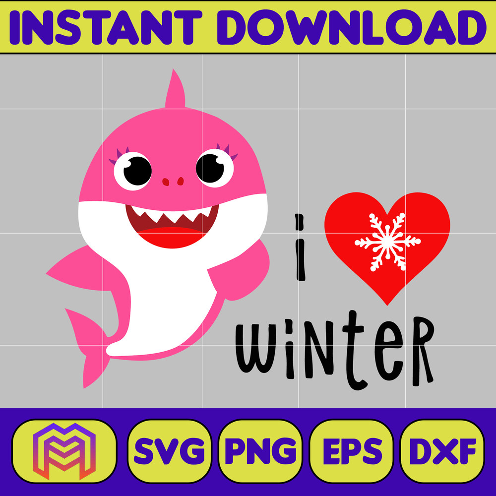 Christmas Shark Svg, Baby Shark Svg, Dodo Shark Svg, Daddy Shark Svg, Christmas Svg, Instant Download (42).jpg