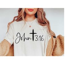 john 3:16 svg, jesus svg, religious svg, faith svg, bible verse svg, religious quote, blessed, god svg, believe svg, cut