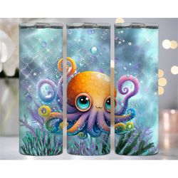 Octopus 20 oz Tumbler Wrap Digital Download