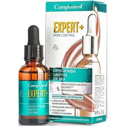 EXPERT and PORE CONTROL corrective serum for face
