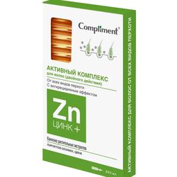 Active complex for hair with ZINC against dandruff