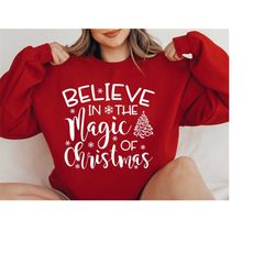 believe in the magic of christmas svg - christmas cutting files - christmas sayings svg - dxf - eps - png - silhouette -