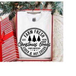 farm fresh christmas trees svg, png, christmas tree svg, christmas svg, christmas shirt svg, farmhouse christmas trees s