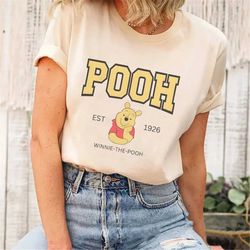 winnie the pooh shirt, pooh bear shirt, disney shirt, disneyland shirt, disney world shirt, vintage pooh bear, jersey st