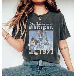 vintage walt disney world shirt, retro mickey comfort colors shirt , disney world shirt, retro disney trip, magic kingdo