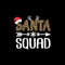 Womens Cute Santa Squad Christmas Family Matching Pajamas Leopard V-Neck T-Shirt.jpg