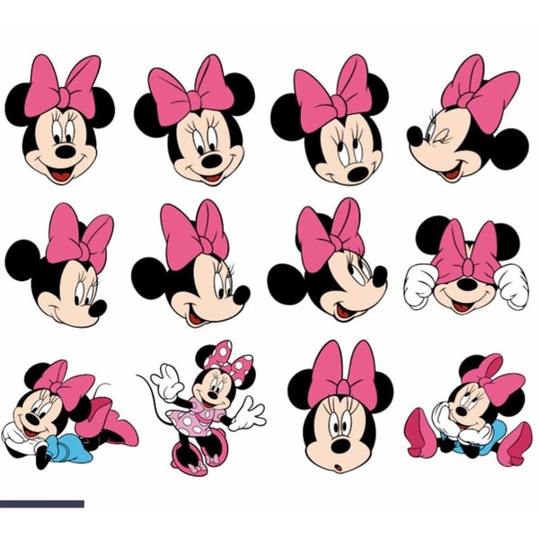 Mini Mouse Layout Design 25 Layered Designs cute mouse | Inspire Uplift