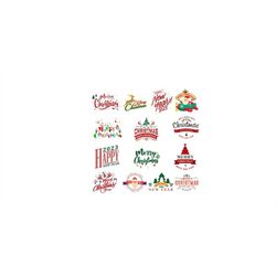 christmas svg bundle, christmas clipart, happy new year svg bundle, christmas svg files for cricut, christmas bundle, me