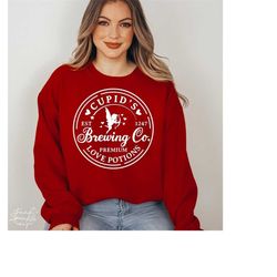 cupid's brewing co svg, png, valentine day svg, valentine shirt svg, love potion svg, cupid svg, valentine cupid svg,