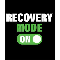 shirt get well gift idea funny injury tee tshirt design, recovery mode on svg, recovering hospital get well injury desig