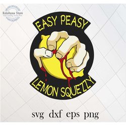 easy peasy lemon squezzy svg, easy peasy svg, lemon svg, fruit svg, summer, funny, quote, saying, cut file, clipart, svg