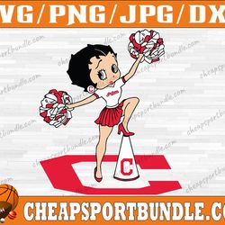 cleveland indians betty boop baseball team svg, cleveland indians svg, mlb team  svg, mlb svg, png, dxf, eps, jpg