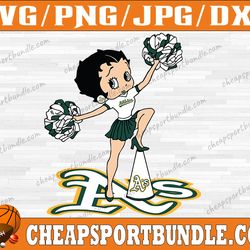 oakland athletics betty boop baseball team svg, oakland athletics svg, mlb team  svg, mlb svg, png, dxf, eps, jpg