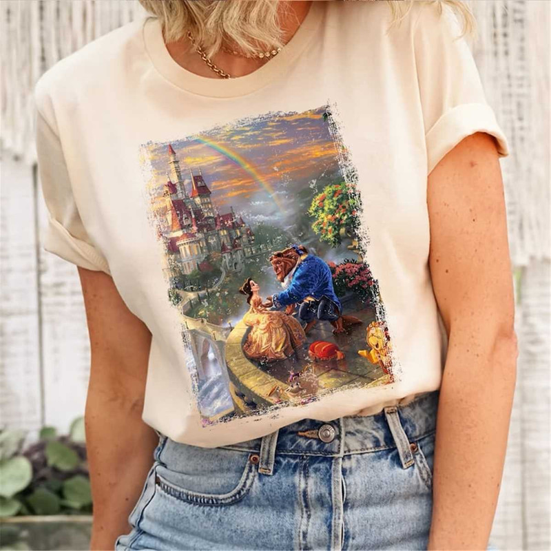 MR1682023154119disneybeautyandthebeastshirtvintagetaleasoldastimeimage1jpg