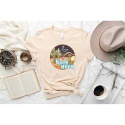 neon moon desert tee,neon moon shirt,country music tee,country music shirt,roam free graphic tee,summer shirt, country m
