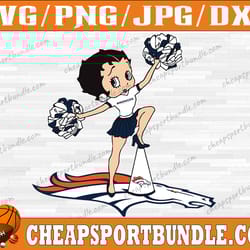 denver broncos betty boop football team svg, denver broncos svg, nfl teams svg, nfl svg, png, dxf, eps, instant download