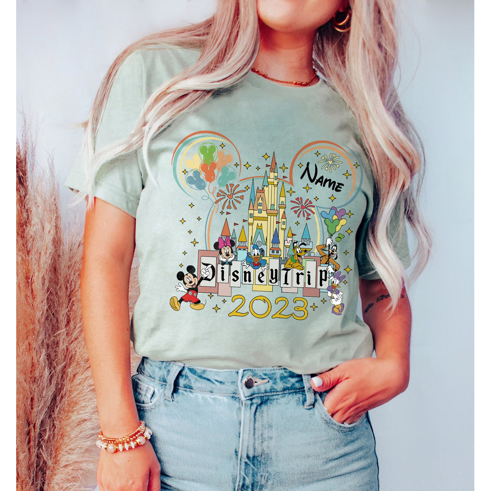 Custom Disney Trip 2023 Shirt, Disney Family Trip Shirt, Disney Group Shirt, Mickey And Friends, Disney Squad Shirt, Disney Matching Shirt - 4.jpg