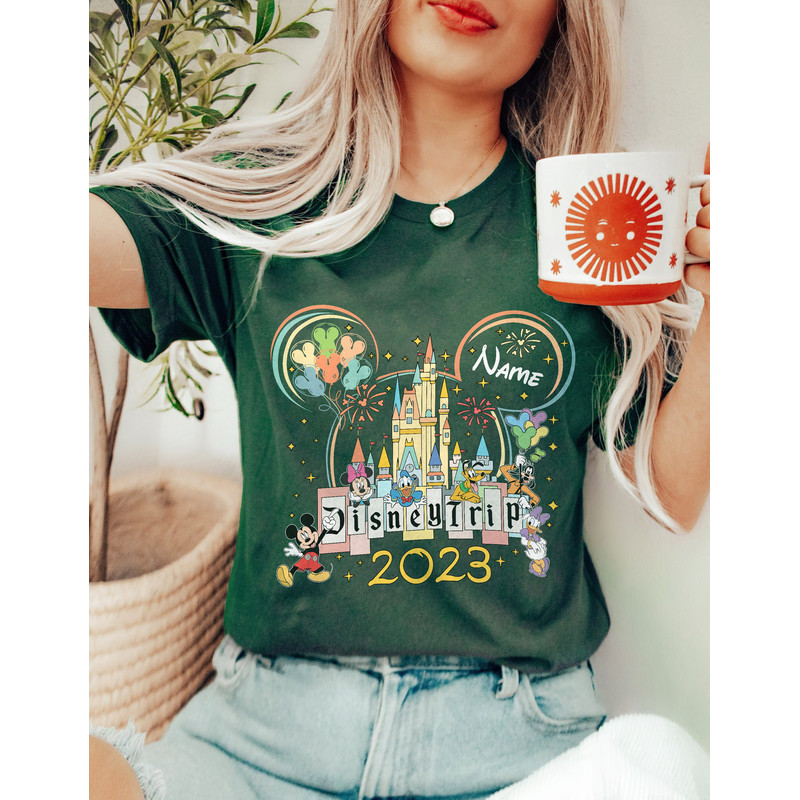 Custom Disney Trip 2023 Shirt, Disney Family Trip Shirt, Disney Group Shirt, Mickey And Friends, Disney Squad Shirt, Disney Matching Shirt - 5.jpg