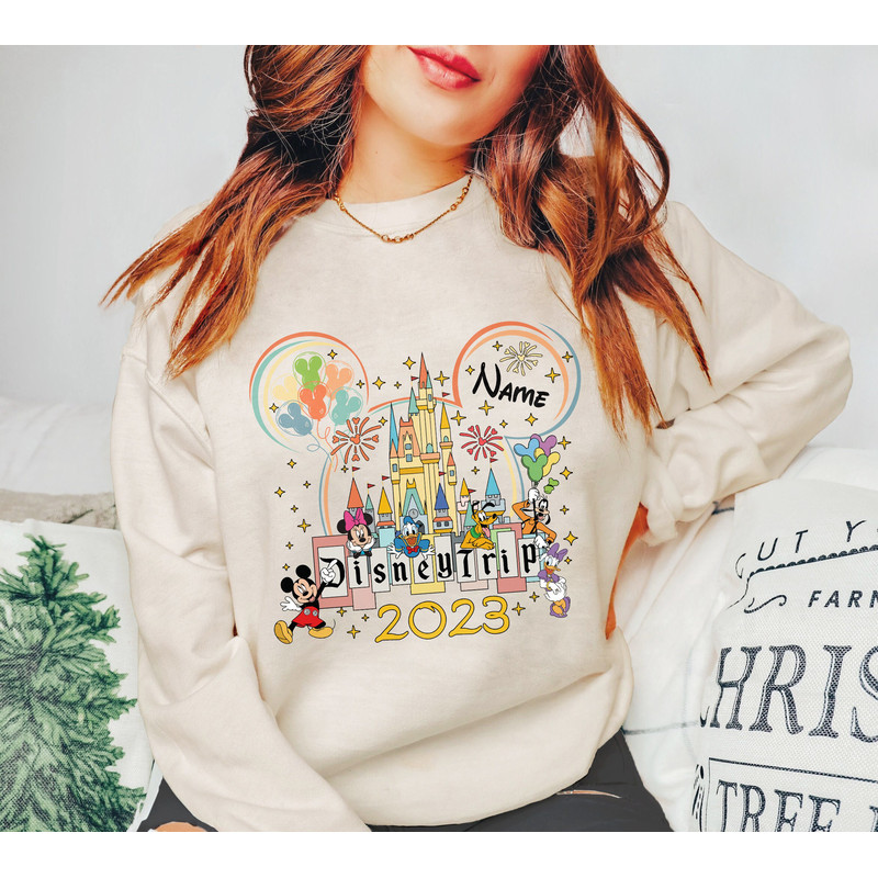 Custom Disney Trip 2023 Shirt, Disney Family Trip Shirt, Disney Group Shirt, Mickey And Friends, Disney Squad Shirt, Disney Matching Shirt - 7.jpg