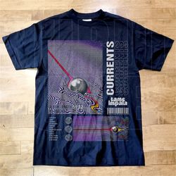 vintage tame impala unisex shirt - currents promo poster unisex heavy cotton tee rap hip hop unisex shirt ti97