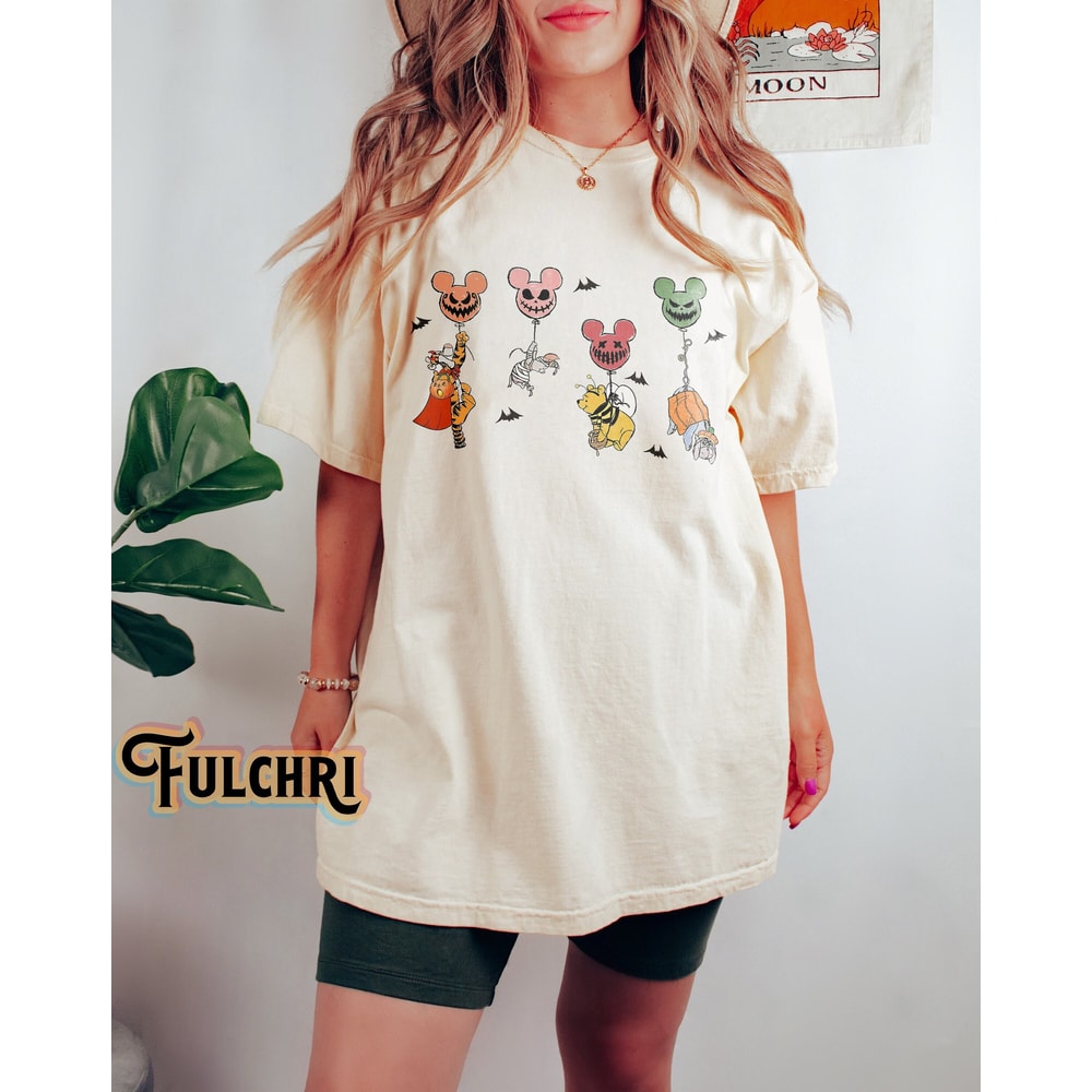 Cute Halloween Shirt, Winnie The Pooh Halloween Shirt, Pooh And Friends Halloween Shirt, Pooh Bear Halloween Shirt, Disneyland Halloween - 1.jpg