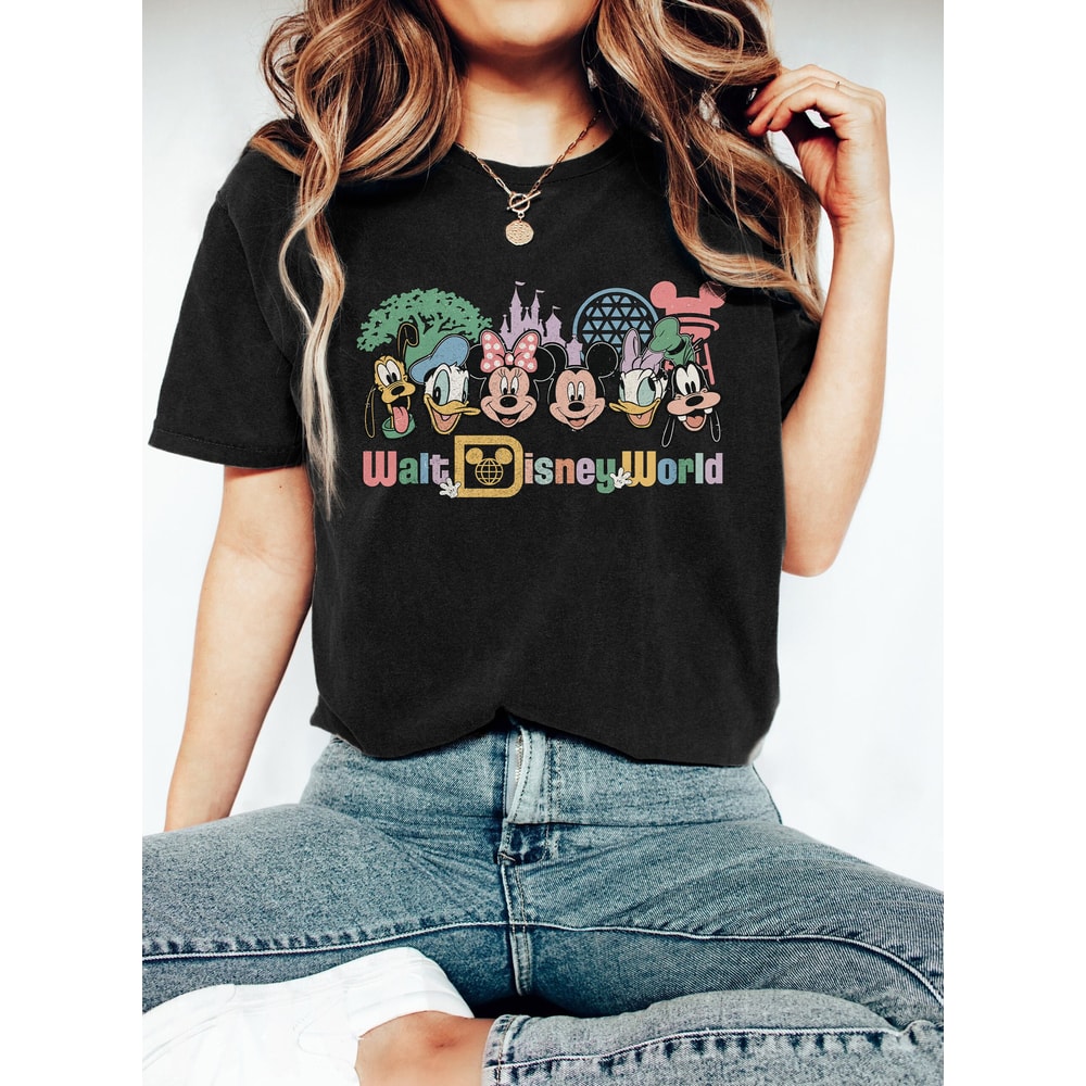 Cute Mickey And Friends Shirt, Walt Disney World Shirt, Disneyworld Trip Shirt, Disney Women Shirt, Disney Kid Shirt, Disney Group Shirt - 7.jpg