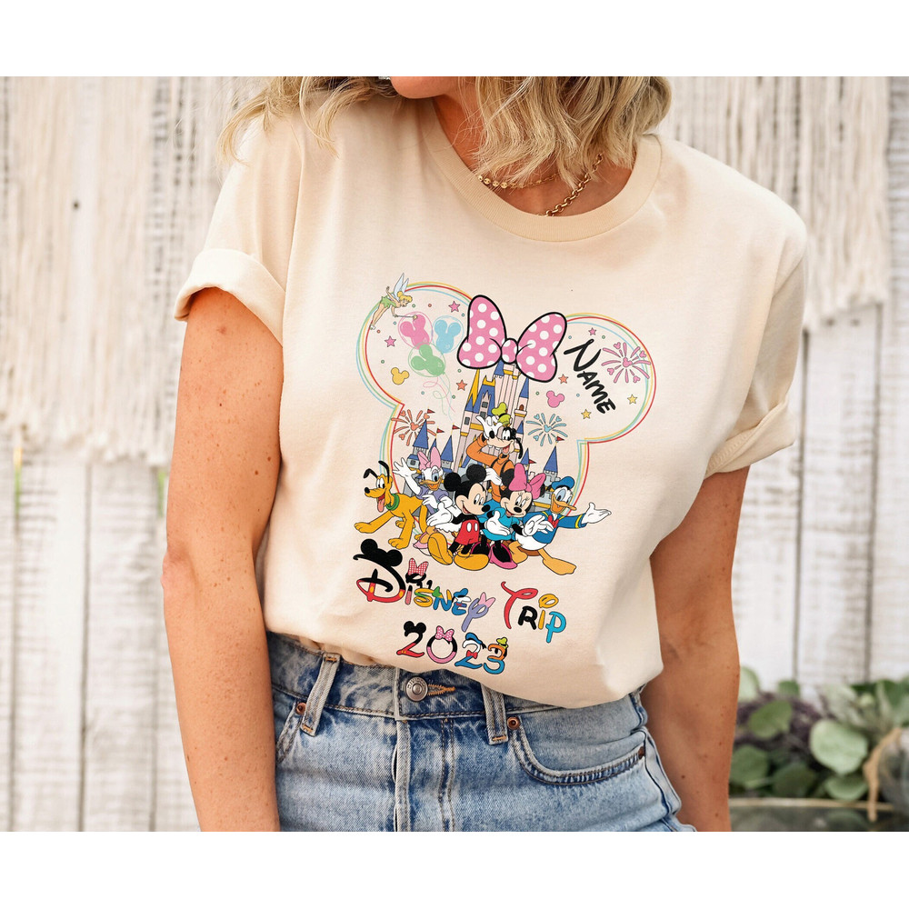 Personalized Disney Trip 2023 Shirt, Disney Family Trip Shirt, Disney Group Shirt, Disney Squad Shirt, Disney Vacation Shirt, Disney Holiday - 1.jpg