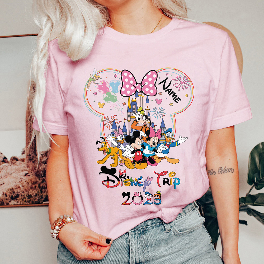 Personalized Disney Trip 2023 Shirt, Disney Family Trip Shirt, Disney Group Shirt, Disney Squad Shirt, Disney Vacation Shirt, Disney Holiday - 2.jpg