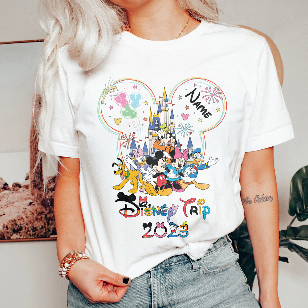 Personalized Disney Trip 2023 Shirt, Disney Family Trip Shirt, Disney Group Shirt, Disney Squad Shirt, Disney Vacation Shirt, Disney Holiday - 3.jpg