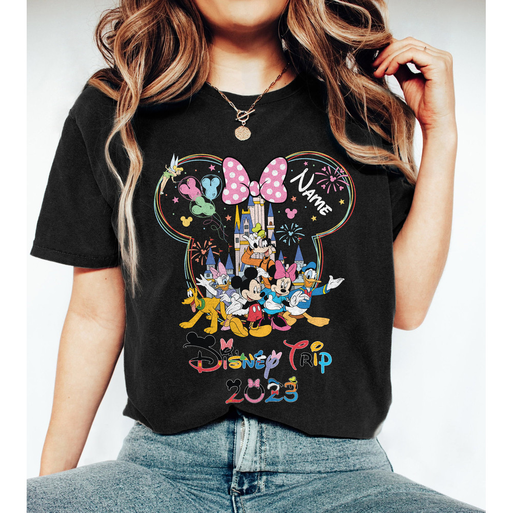 Personalized Disney Trip 2023 Shirt, Disney Family Trip Shirt, Disney Group Shirt, Disney Squad Shirt, Disney Vacation Shirt, Disney Holiday - 6.jpg