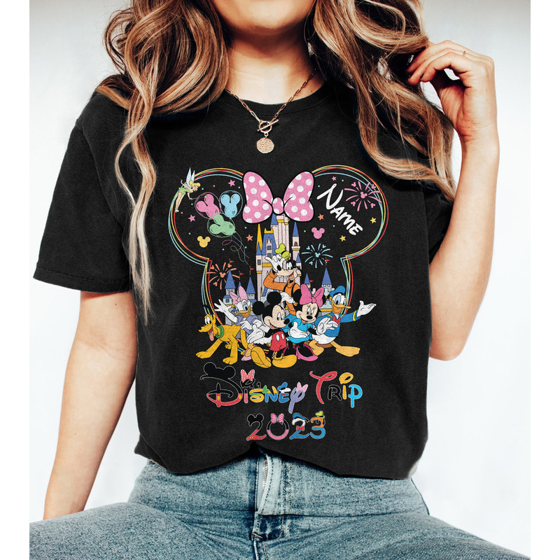 Personalized Disney Trip 2023 Shirt, Disney Family Trip Shirt, Disney Group Shirt, Disney Squad Shirt, Disney Vacation Shirt, Disney Holiday - 6.jpg