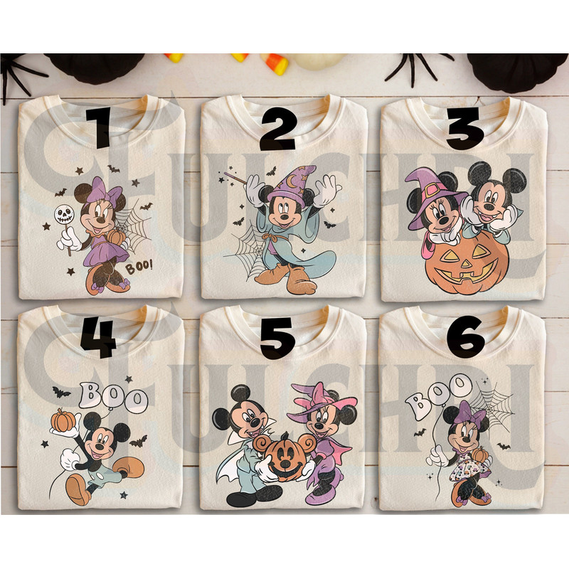 Retro Cute Mickey Minnie Boo Bash Halloween Shirt, Disney Halloween Kid Shirt, Mickey Minnie Boo Bash Shirt, Cute Fall Shirt, Disney Gifts - 1.jpg