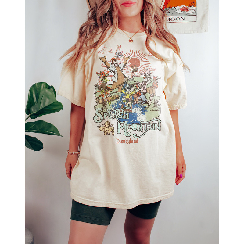 Retro Disneyland Splash Mountain Shirt, Splash Mountain Shirt, Vintage Disney Shirt, Vintage Disneyland Shirt, Retro Disney Shirt, WDW Shirt - 3.jpg