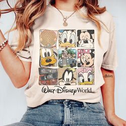 retro walt disney world shirt, retro mickey and friends shirt, retro disney sweatshirt hoodie, disne