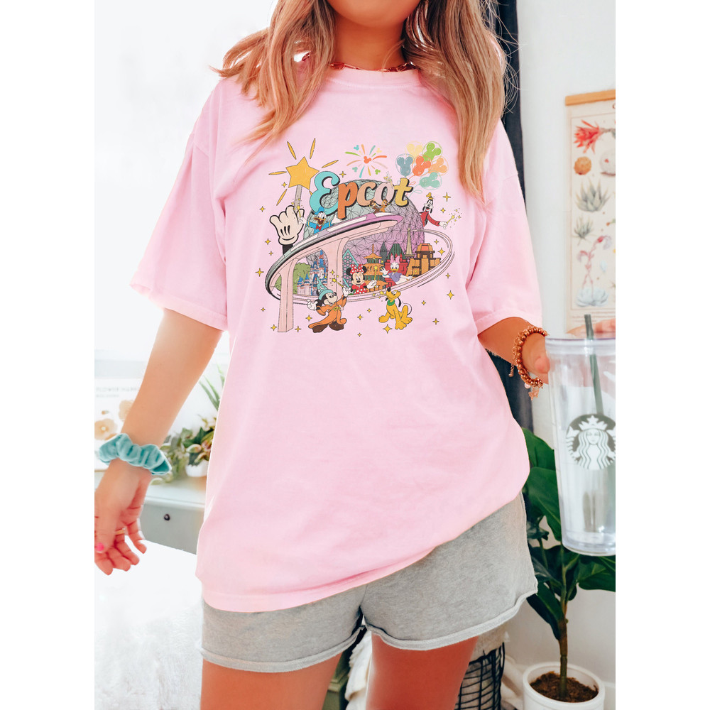Vintage Disney Epcot Shirt, Retro Epcot Since 1982 Shirt, Mickey And Friends Shirt, Epcot Trip Shirt, Disney Family Trip Shirt, Disney Gifts - 4.jpg