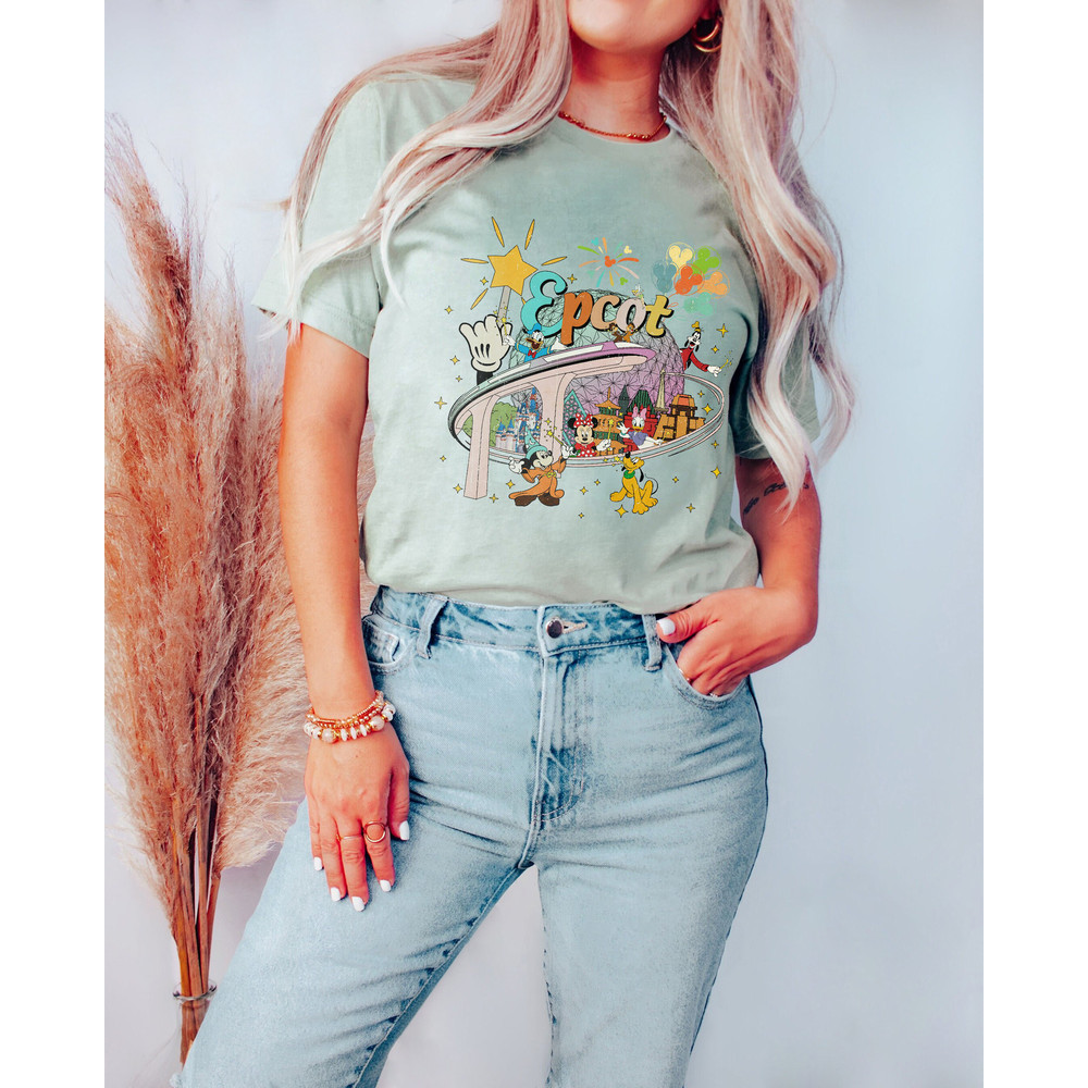 Vintage Disney Epcot Shirt, Retro Epcot Since 1982 Shirt, Mickey And Friends Shirt, Epcot Trip Shirt, Disney Family Trip Shirt, Disney Gifts - 6.jpg
