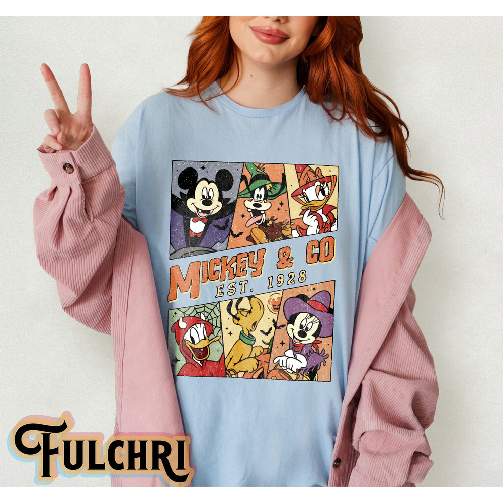 Vintage Disney Mickey And Co 1928 Halloween Shirt, Mickey And Co 1928 Halloween Shirt, Retro Disney Halloween Shirt, Halloween Party Shirt - 5.jpg