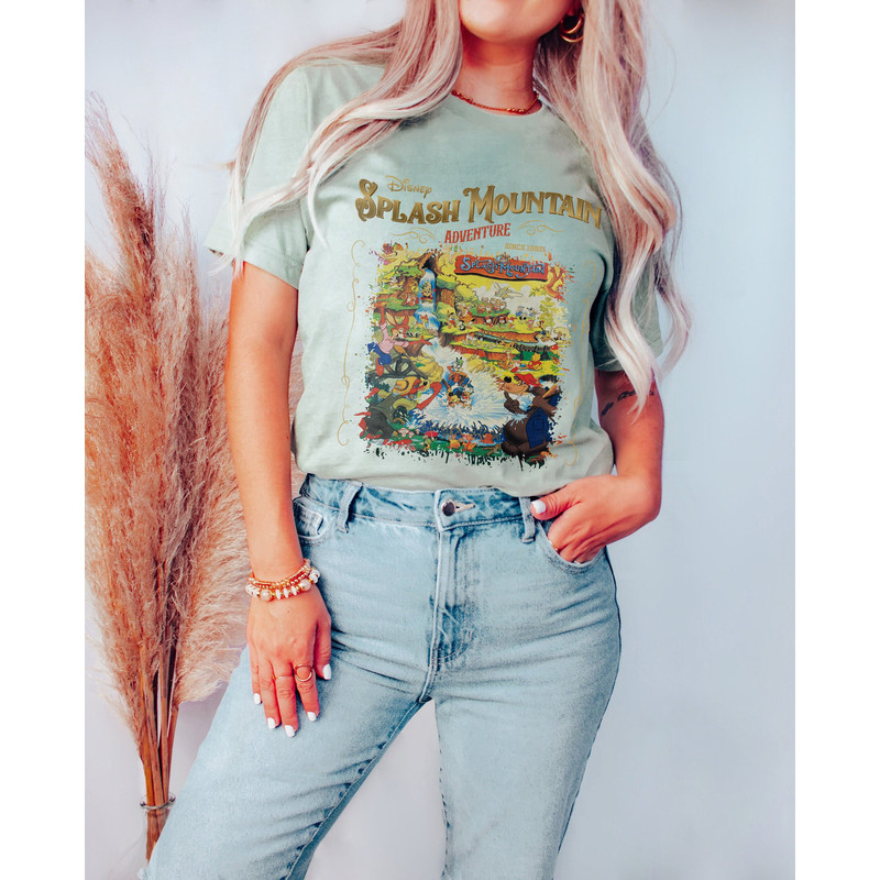 Vintage Disney Splash Mountain Shirt, Splash Mountain Shirt, Disney Family Trip Shirt, Retro Magic Kingdom Shirt, Walt Disney World Shirt - 2.jpg