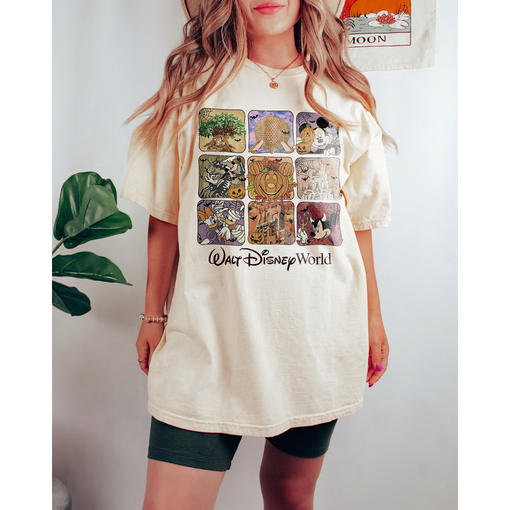 Vintage Disney World Halloween Shirt, Walt Disney World Halloween Shirt, Mickey And Friends Halloween Shirt, Disney Family Matching Shirt - 1.jpg