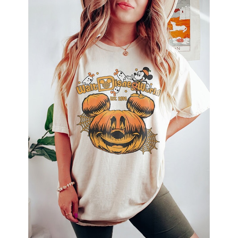 Vintage Disneyland & Disneyworld Halloween Shirt, Disney Halloween Shirt, Disney Family Shirts, Spooky Season Shirt, Disney Trip Shirt - 3.jpg