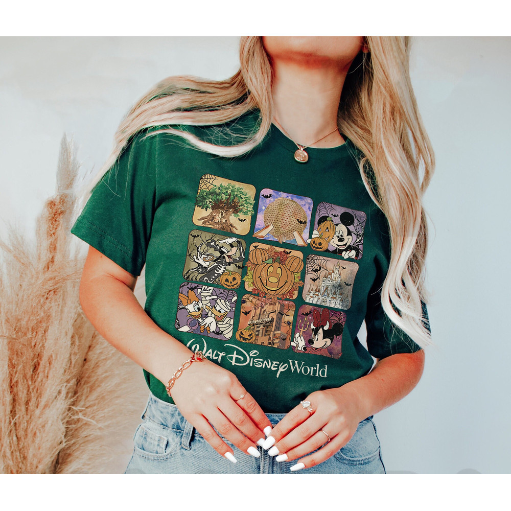 Vintage Disney World Halloween Shirt, Walt Disney World Halloween Shirt, Mickey And Friends Halloween Shirt, Disney Family Matching Shirt - 5.jpg