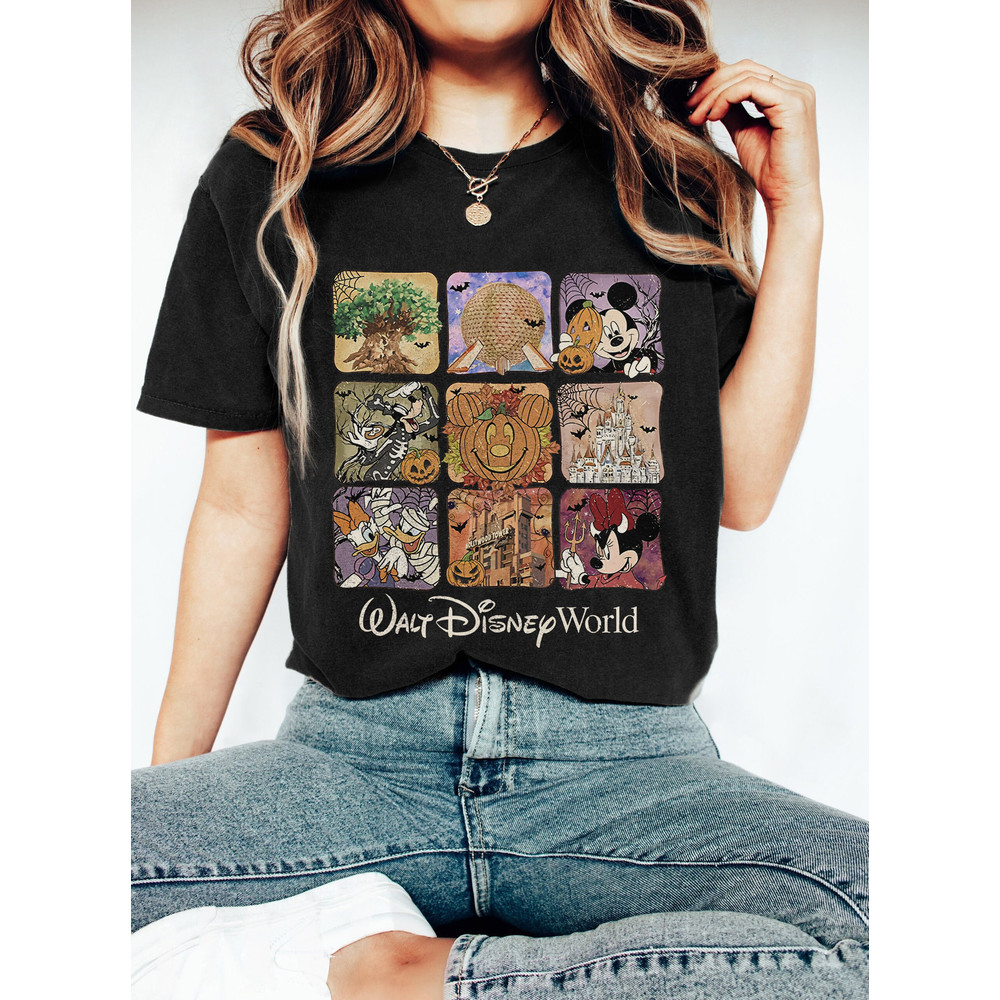 Vintage Disney World Halloween Shirt, Walt Disney World Halloween Shirt, Mickey And Friends Halloween Shirt, Disney Family Matching Shirt - 7.jpg