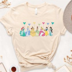 disney princess shirt, disney balloon shirt, princess shirt, disney vacation shirt, disney belle, cinderella, tiana, rap