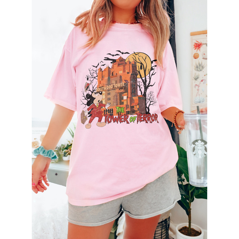 Vintage Mickey The Tower Of Terror Shirt, Retro Mickey Halloween Shirt, Hollywood Studio Halloween Shirt, Disneyworld Halloween Shirt - 4.jpg